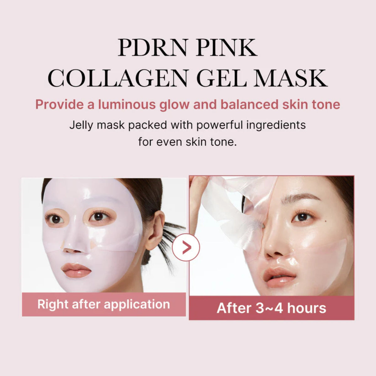 Pink PDRN Collagen Mask