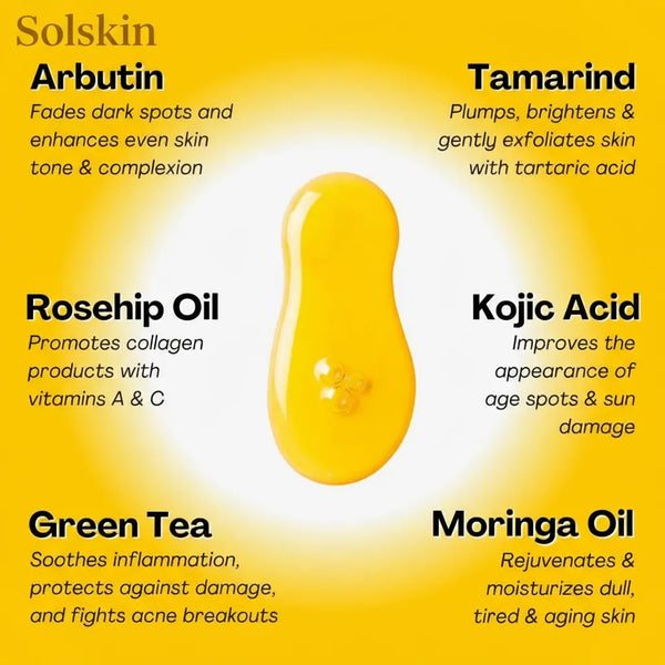 Solskin Bright & Glow Serum