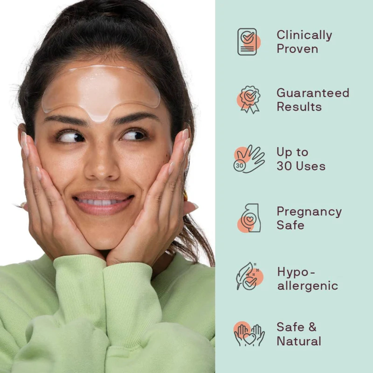 Reusable Anti-Wrinkle Patches