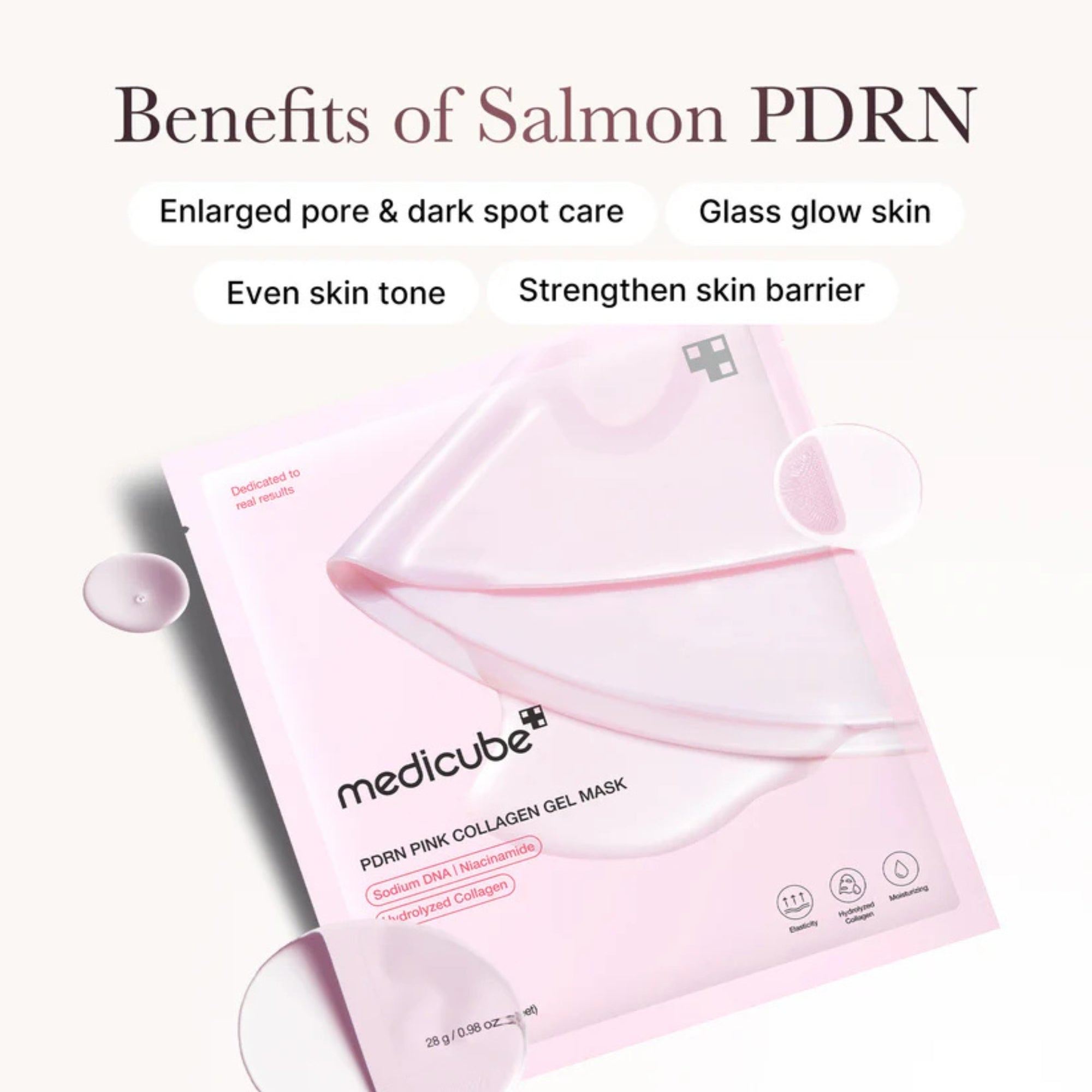 Pink PDRN Collagen Mask