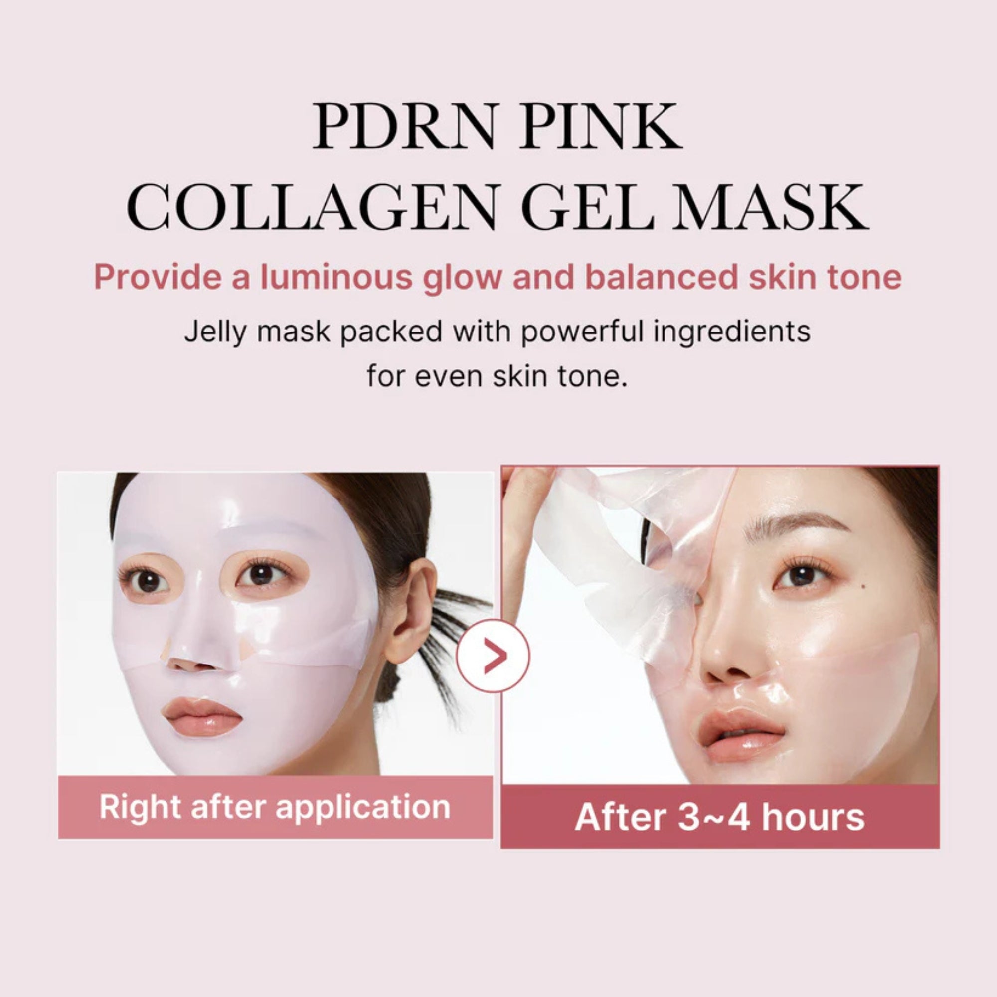 Pink PDRN Collagen Mask