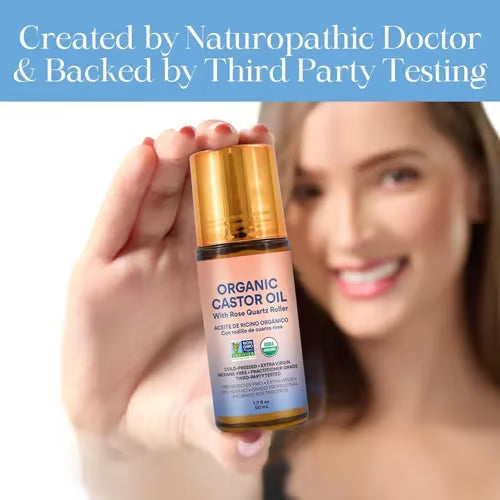 Organic Golden Castor Oil Roll