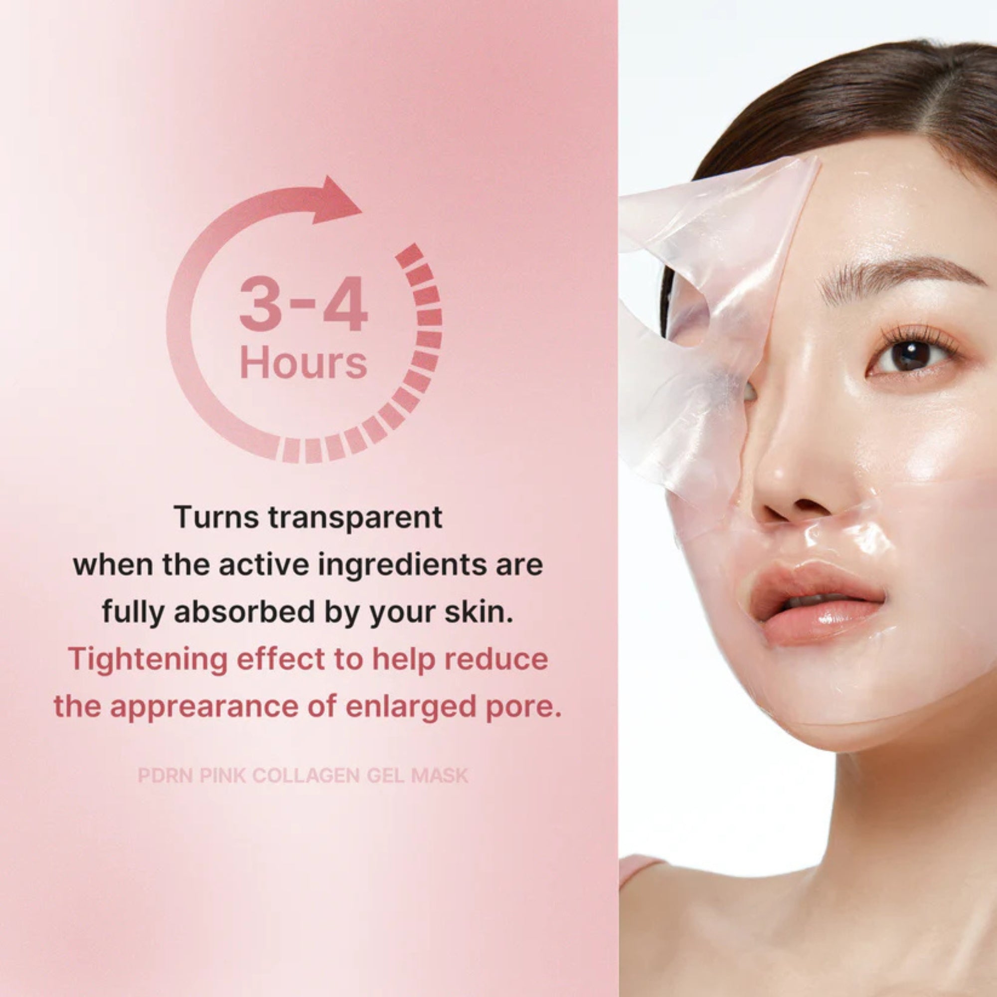 Pink PDRN Collagen Mask