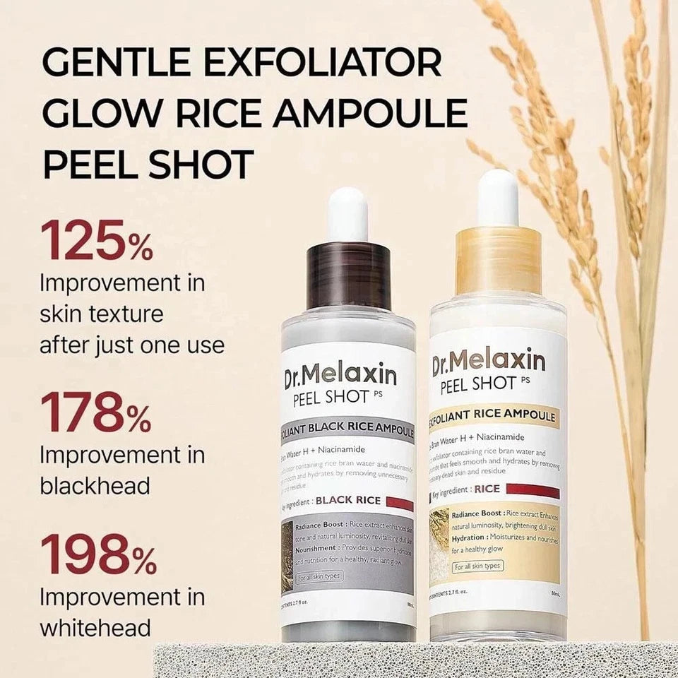 Peel Shot Glow Rice Ampoule Duo