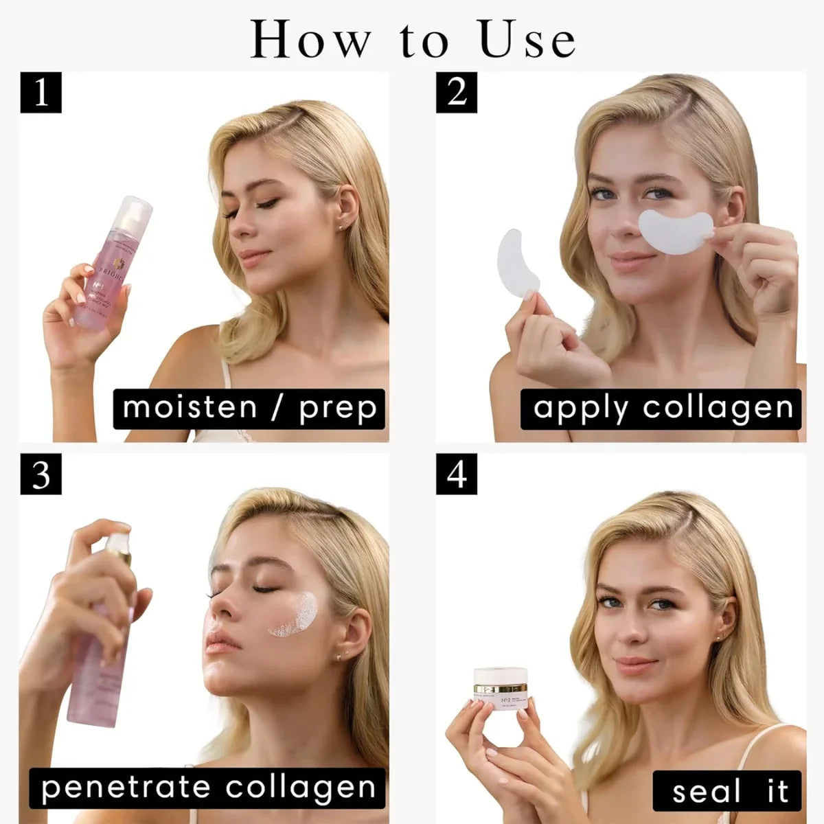 Collagen Melting Patches - 6pcs Set
