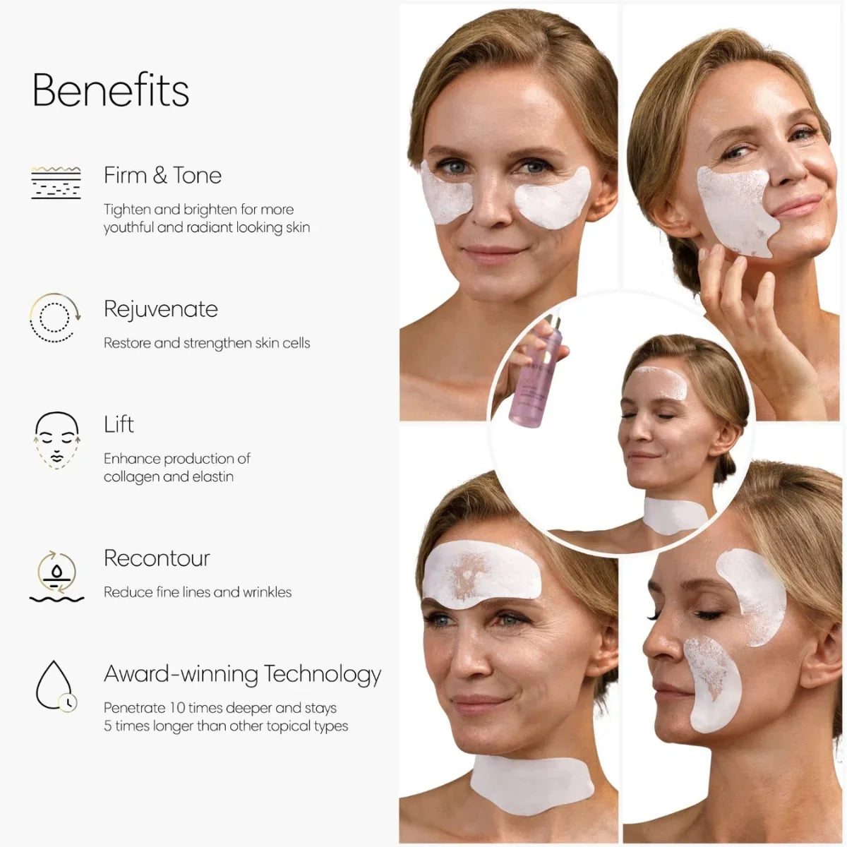 Collagen Melting Patches - 6pcs Set