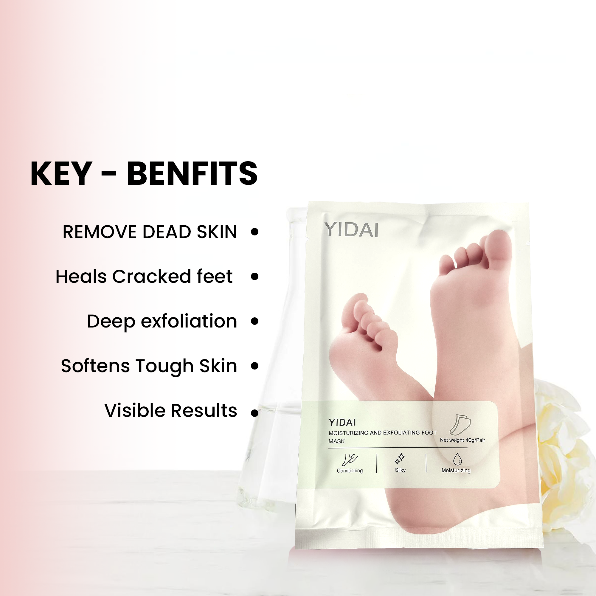 Glycolic Acid Foot Peeling Mask